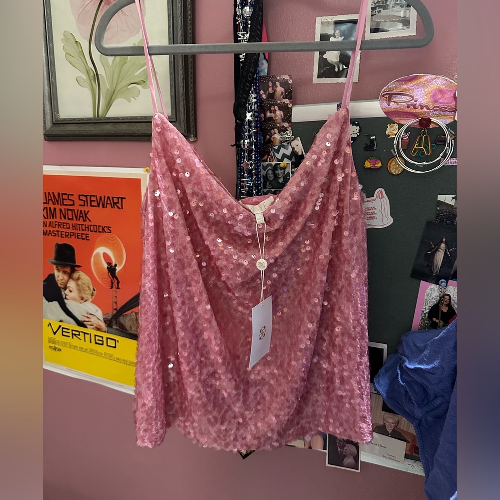 Sequin top
